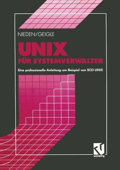 Couverture de l’ouvrage UNIX für Systemverwalter