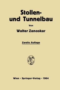 Couverture de l’ouvrage Stollen- und Tunnelbau