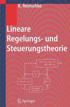 Couverture de l’ouvrage Lineare Regelungs- und Steuerungstheorie