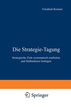 Cover of the book Die Strategie-Tagung