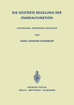 Cover of the book Die Gestörte Regelung der Ovarialfunktion