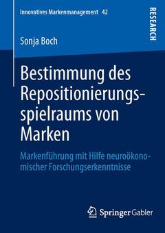 Cover of the book Bestimmung des Repositionierungsspielraums von Marken