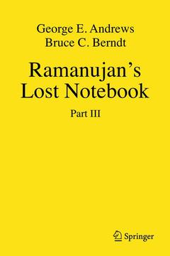 Couverture de l’ouvrage Ramanujan's Lost Notebook