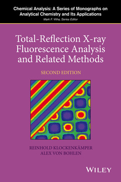 Couverture de l’ouvrage Total-Reflection X-Ray Fluorescence Analysis and Related Methods