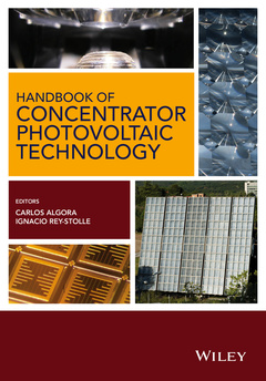 Couverture de l’ouvrage Handbook of Concentrator Photovoltaic Technology