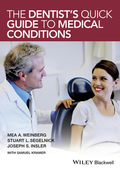 Couverture de l’ouvrage The Dentist's Quick Guide to Medical Conditions