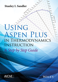Couverture de l’ouvrage Using Aspen Plus in Thermodynamics Instruction