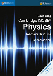 Couverture de l’ouvrage Cambridge IGCSE® Physics Teacher's Resource CD-ROM