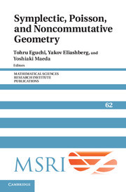 Cover of the book Symplectic, Poisson, and Noncommutative Geometry
