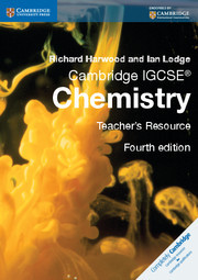 Couverture de l’ouvrage Cambridge IGCSE® Chemistry Teacher's Resource CD-ROM