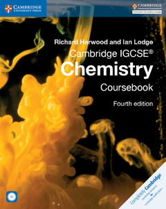 Couverture de l’ouvrage Cambridge IGCSE® Chemistry Coursebook with CD-ROM