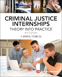 Couverture de l’ouvrage Criminal Justice Internships