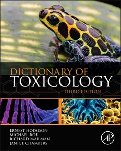 Couverture de l’ouvrage Dictionary of Toxicology