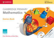 Cover of the book Cambridge Primary Mathematics Stage 2 Games Book with CD-ROM