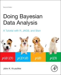 Cover of the book Doing Bayesian Data Analysis