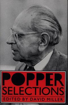 Cover of the book Popper Selections