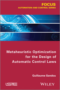 Cover of the book Metaheuristic Optimization for the Design of Automatic Control Laws