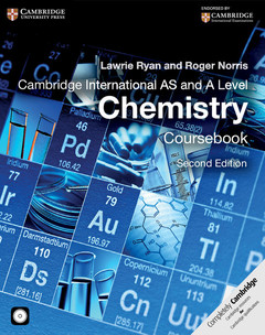 Couverture de l’ouvrage Cambridge International AS and A Level Chemistry Coursebook with CD-ROM