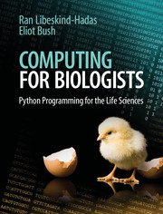 Cover of the book Computing for Biologists