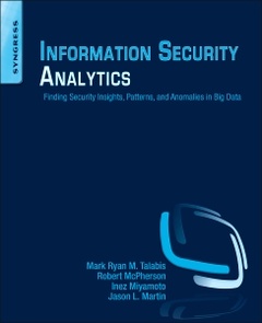 Couverture de l’ouvrage Information Security Analytics