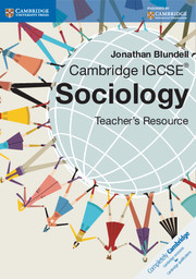 Couverture de l’ouvrage Cambridge IGCSE Sociology Teacher CD-ROM