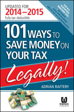 Couverture de l’ouvrage 101 Ways to Save Money on Your Tax - Legally! 2014-2015