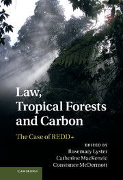 Couverture de l’ouvrage Law, Tropical Forests and Carbon