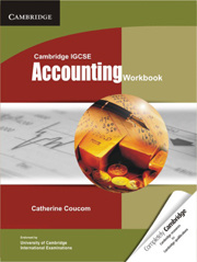 Couverture de l’ouvrage Cambridge IGCSE Accounting Workbook
