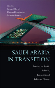 Couverture de l’ouvrage Saudi Arabia in Transition