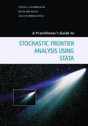 Couverture de l’ouvrage A Practitioner's Guide to Stochastic Frontier Analysis Using Stata