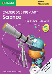 Couverture de l’ouvrage Cambridge Primary Science Stage 5 Teacher's Resource Book with CD-ROM
