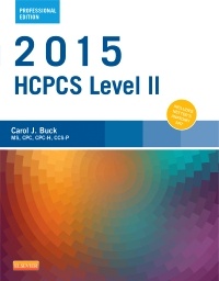 Cover of the book 2015 HCPCS Level II Professional Edition