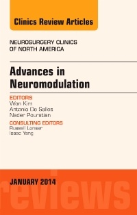 Couverture de l’ouvrage Advances in Neuromodulation, An Issue of Neurosurgery Clinics of North America, An Issue of Neurosurgery Clinics
