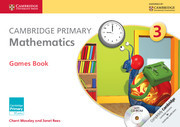 Cover of the book Cambridge Primary Mathematics Stage 3 Games Book with CD-ROM