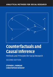 Couverture de l’ouvrage Counterfactuals and Causal Inference