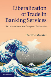 Couverture de l’ouvrage Liberalization of Trade in Banking Services