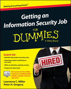 Couverture de l’ouvrage Getting an Information Security Job For Dummies