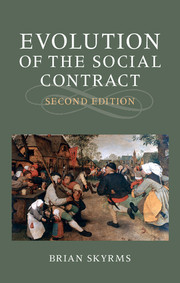 Couverture de l’ouvrage Evolution of the Social Contract