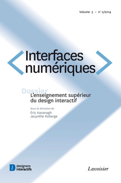 Couverture de l’ouvrage Interfaces numériques. Volume 3 N° 2/Mai-Août 2014