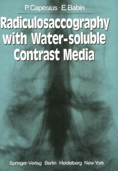 Cover of the book Radiculosaccography with Water-soluble Contrast Media