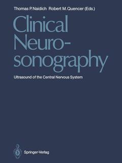 Couverture de l’ouvrage Clinical Neurosonography
