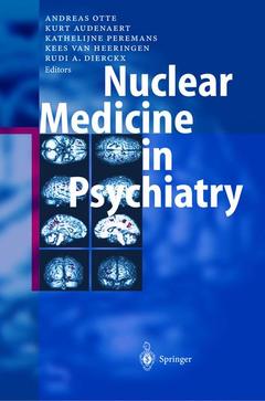 Couverture de l’ouvrage Nuclear Medicine in Psychiatry