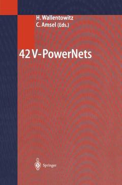 Couverture de l’ouvrage 42 V-PowerNets