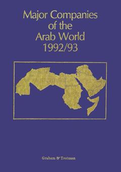 Cover of the book Major Companies of the Arab World 1992/93