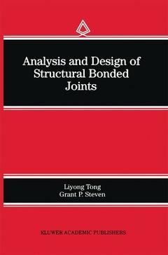 Couverture de l’ouvrage Analysis and Design of Structural Bonded Joints