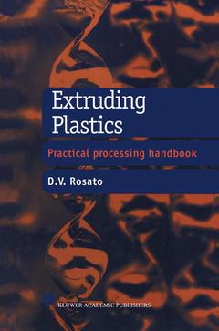 Couverture de l’ouvrage Extruding Plastics