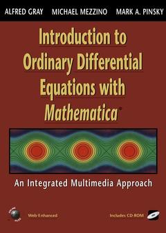 Couverture de l’ouvrage Introduction to Ordinary Differential Equations with Mathematica