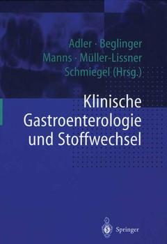 Couverture de l’ouvrage Klinische Gastroenterologie und Stoffwechsel