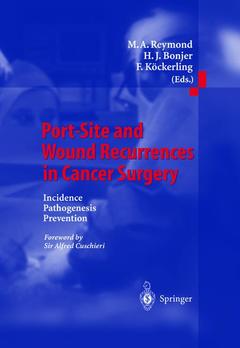 Couverture de l’ouvrage Port-Site and Wound Recurrences in Cancer Surgery