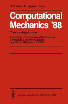Couverture de l’ouvrage Computational Mechanics ’88